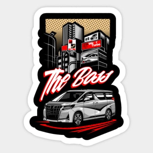 Toyota Alphard 01 Sticker